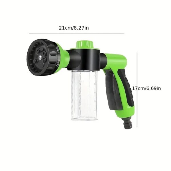 Pet Dog Wash Outdoor,  High-Pressure Pet Shower Sprayer Dog Shower Brush And Pet Grooming Comb For Watering Flowers, Car Washing, Pet Bathing - Image 7