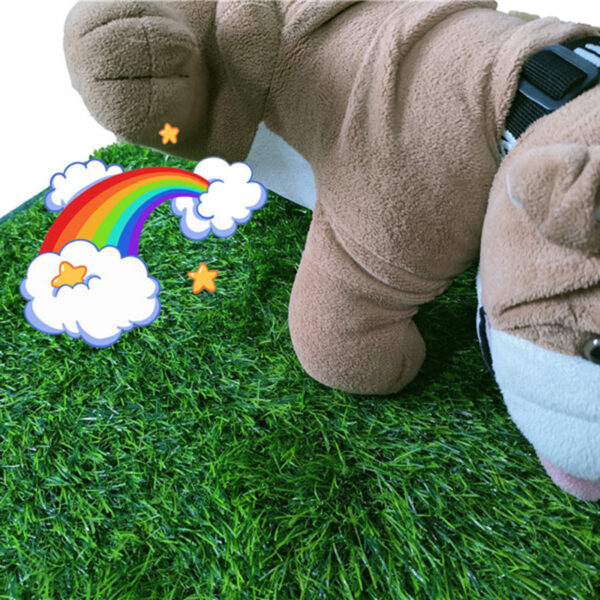 New Dog Grass Pad Pee Mat Simulation Lawn Indoor Outdoor Pet Potty Training Washable Pads For Dogs Products - Image 3